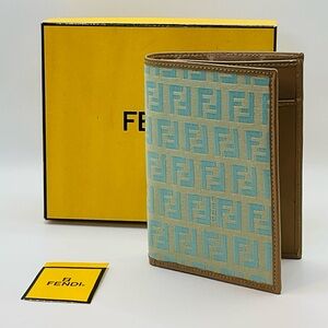 Fendi Zucca Canvas Bifold Wallet